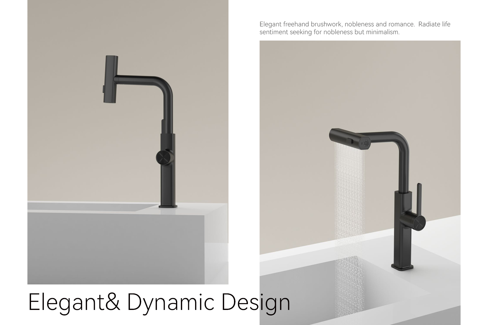 Wasserfall-K&uuml;chenarmatur