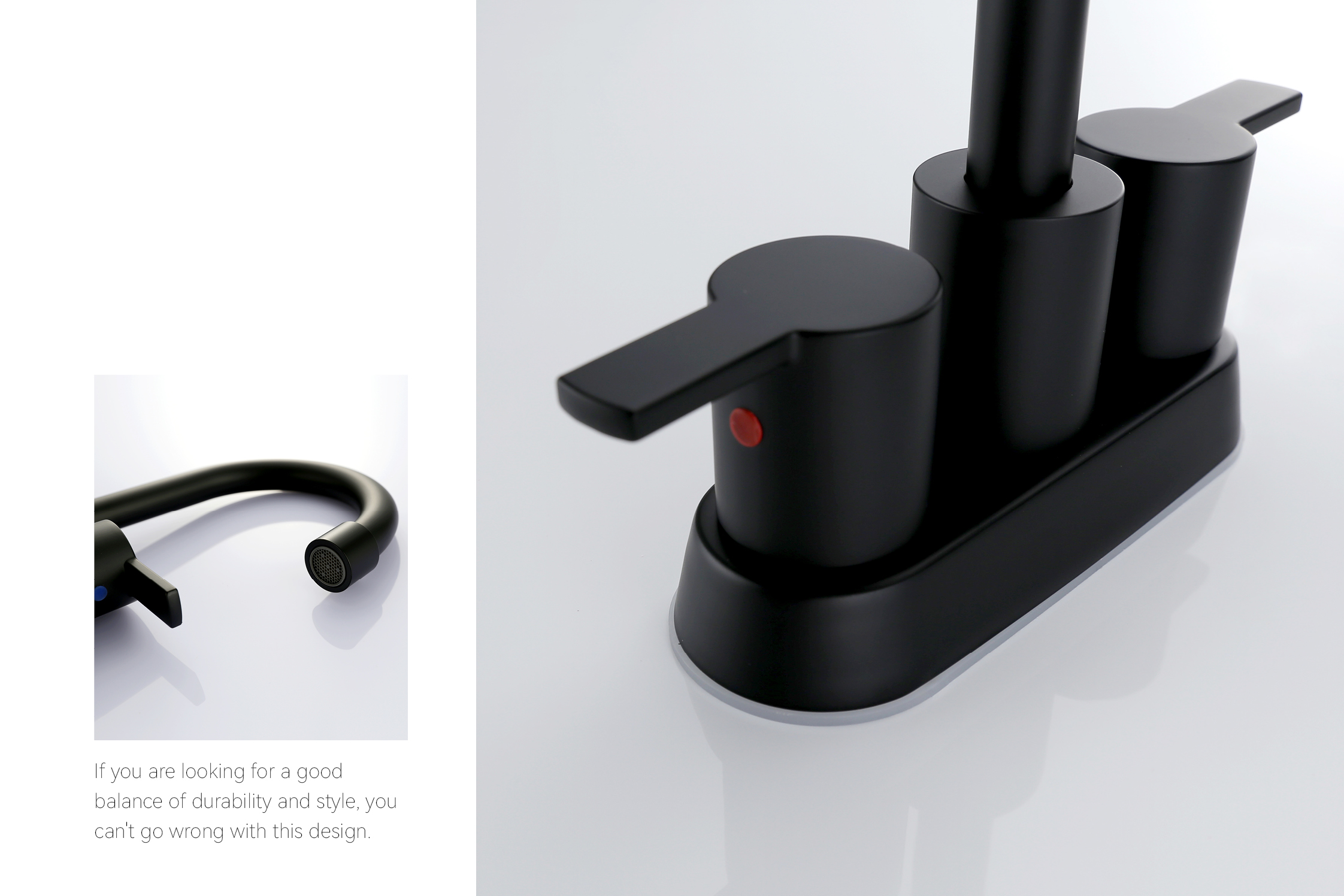 4-Zoll-Waschtischarmatur