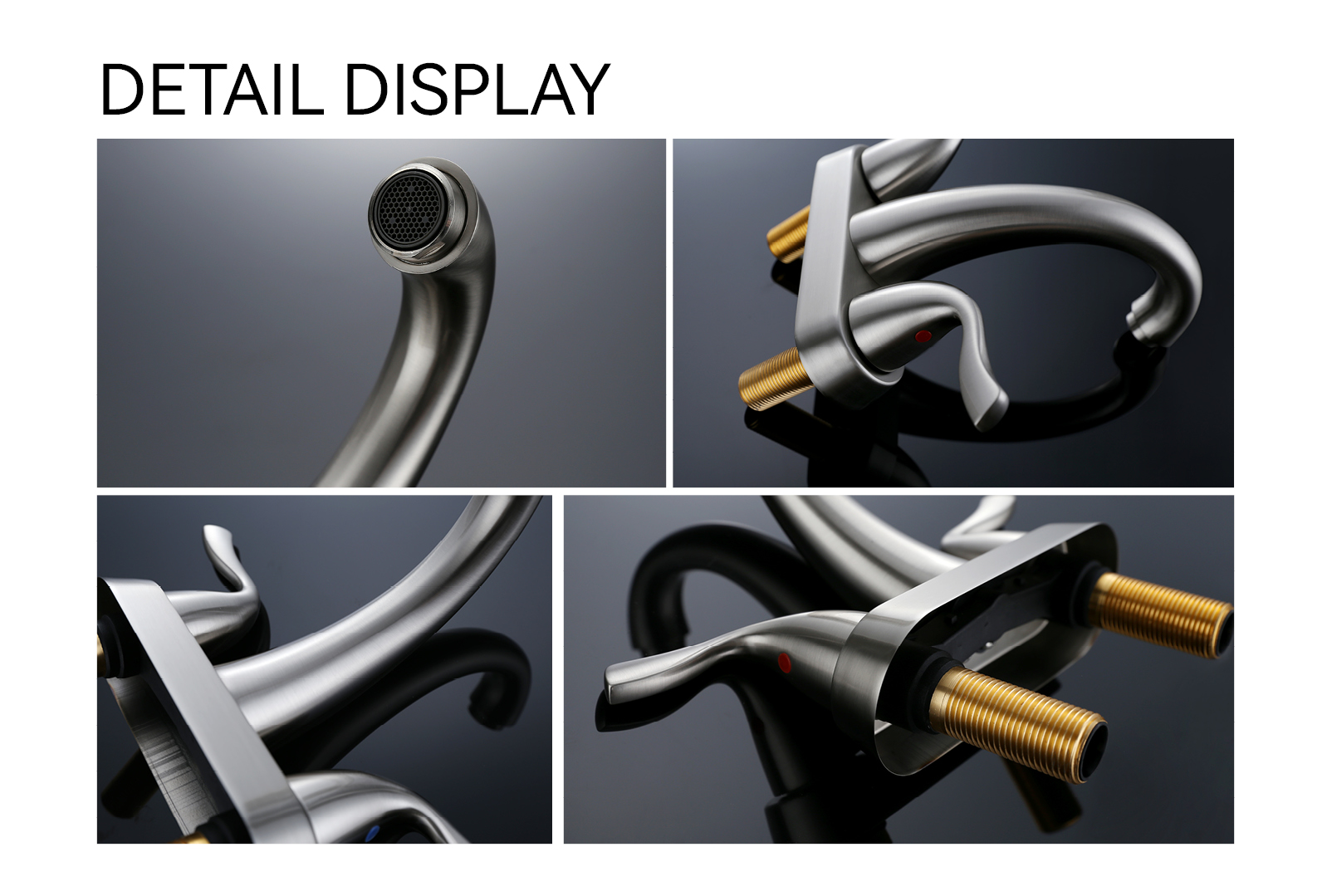 3-Loch-Badezimmerarmatur