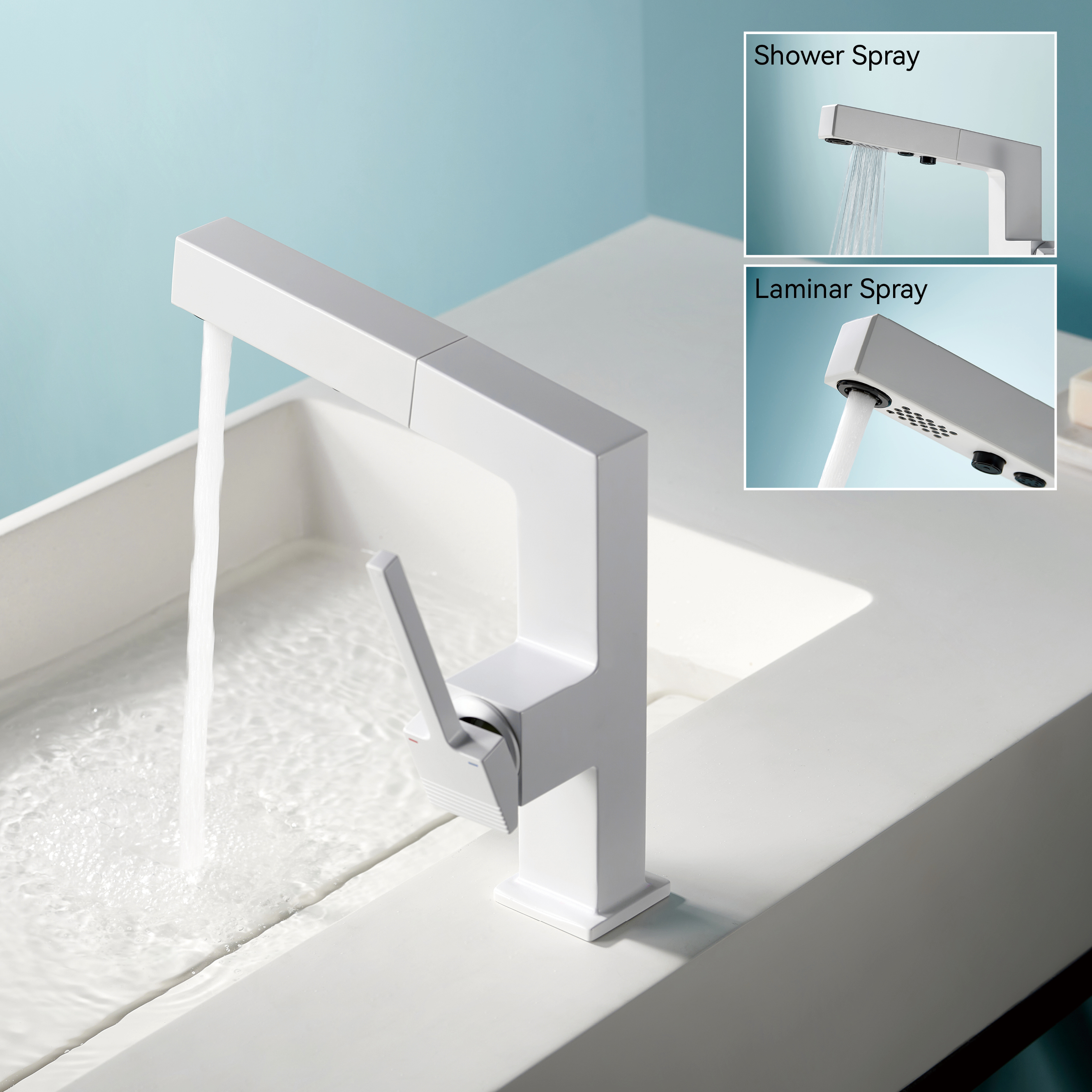 Moderne Badezimmerarmaturen