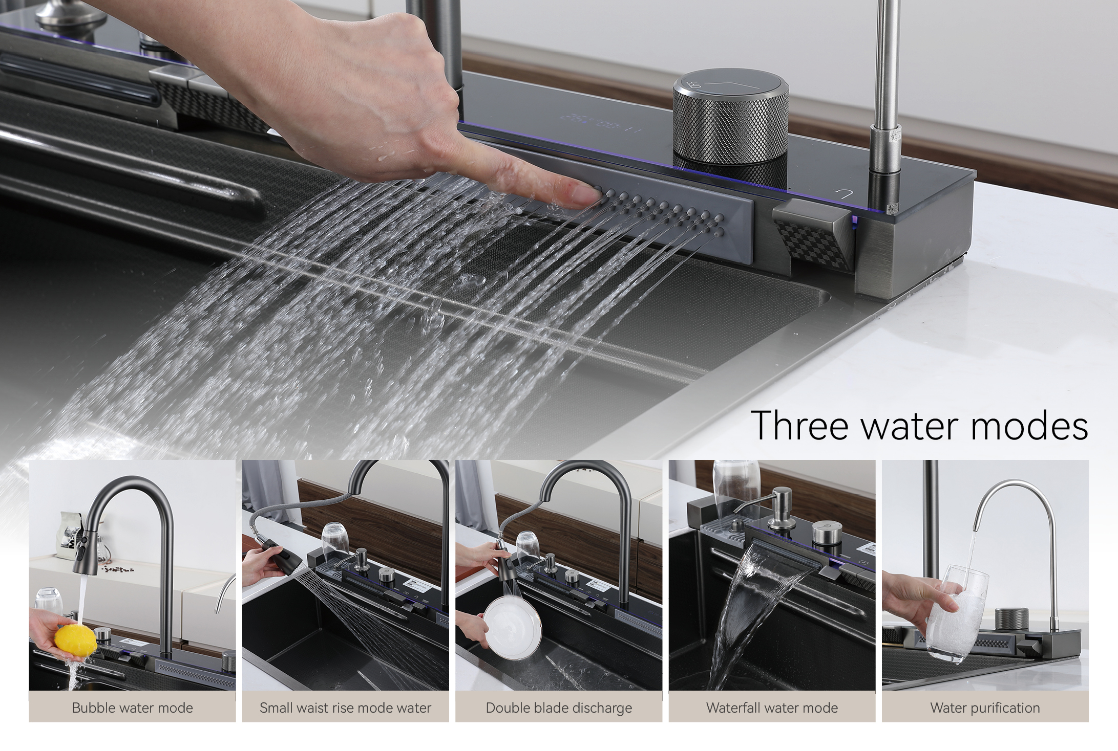 Integrierte K&uuml;chensp&uuml;le