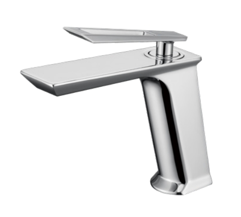 Alle Messingbadezimmer-Wasserhahn New Fashion Design Single Griff Wasserband BF01023-BG