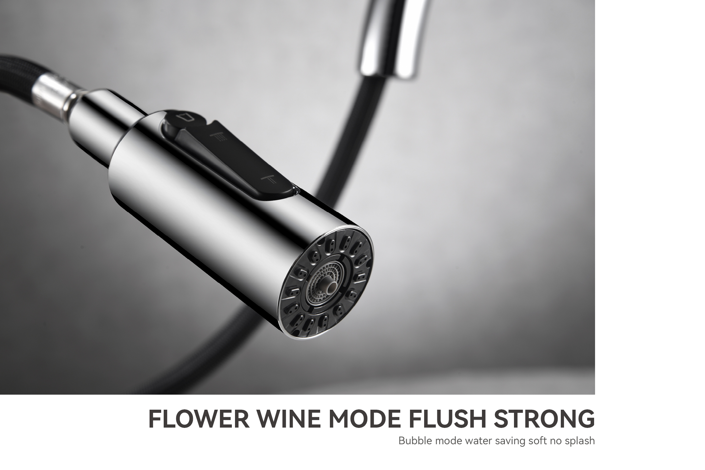 K&uuml;chenarmatur mit reinem Wasser