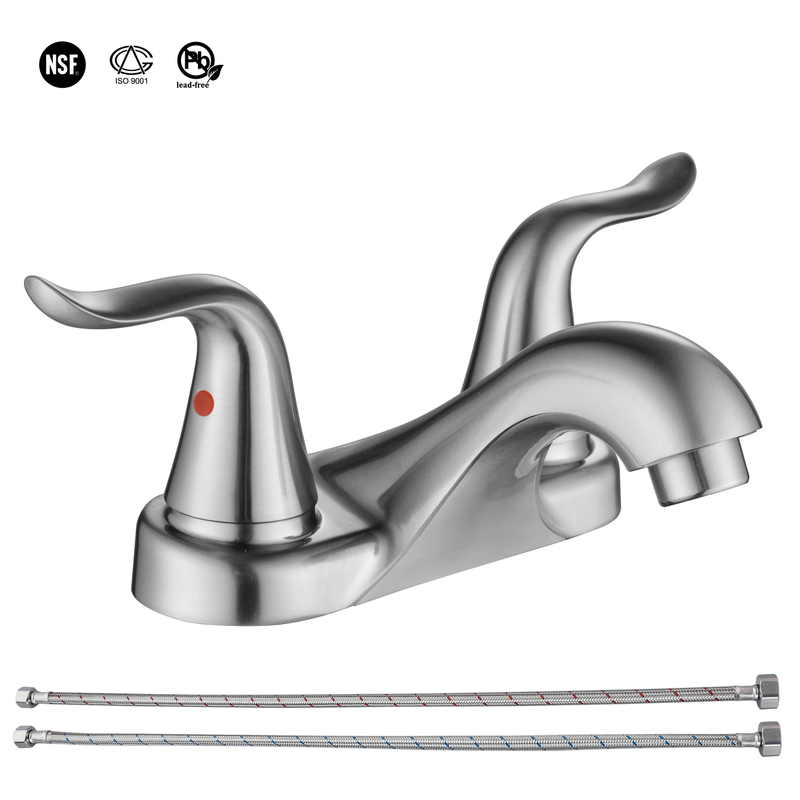 Zwei Griff Badezimmer Luxus Chrom Messing 4 Zoll Wasserhahn Bester Wasserhahn 