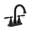 SLY High Arc Badezimmer Waschbecken Centerset Wasserhahn Deck montierter Wasserhahn Badezimmer Wasserhahn 
