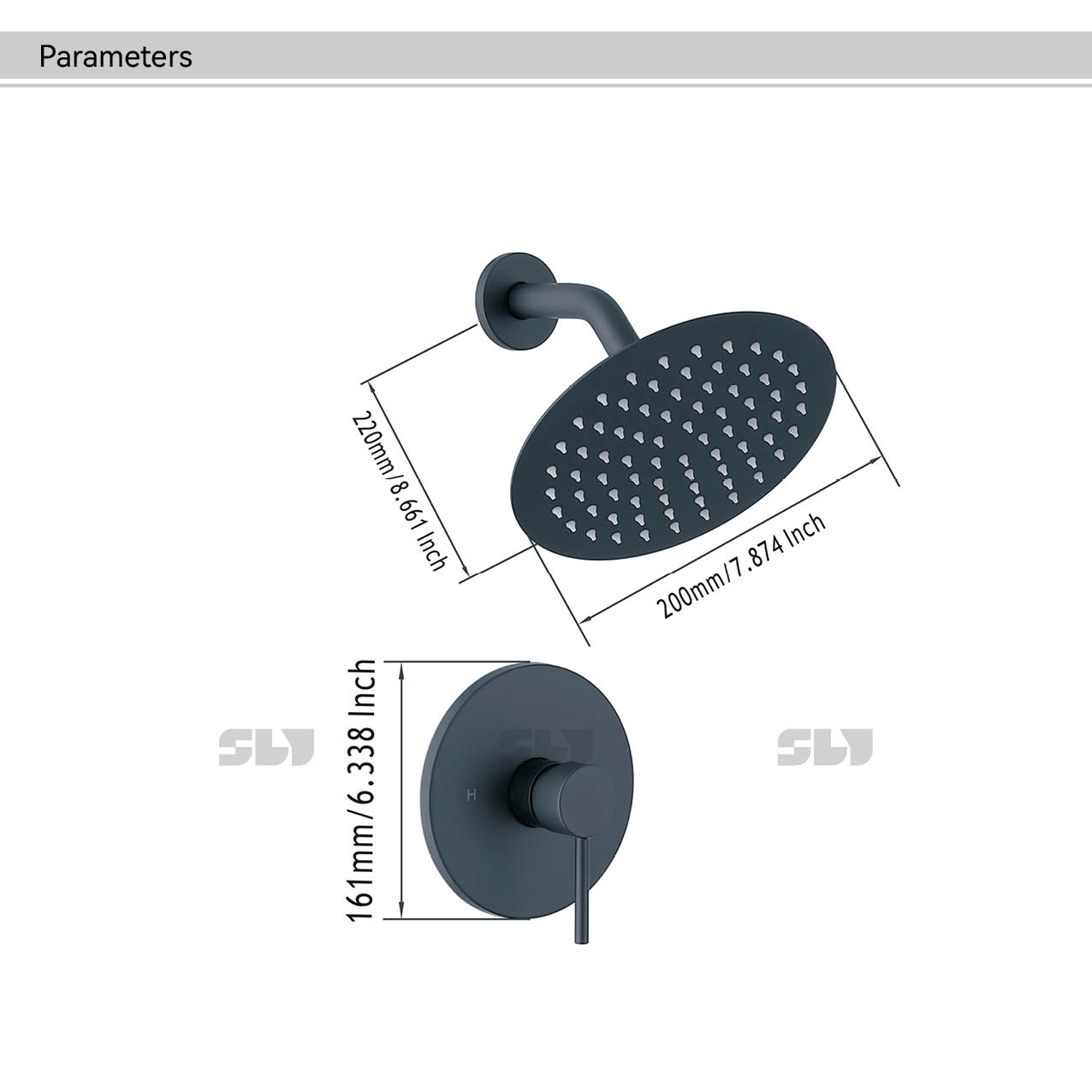 Unterputz-Wannenmischer