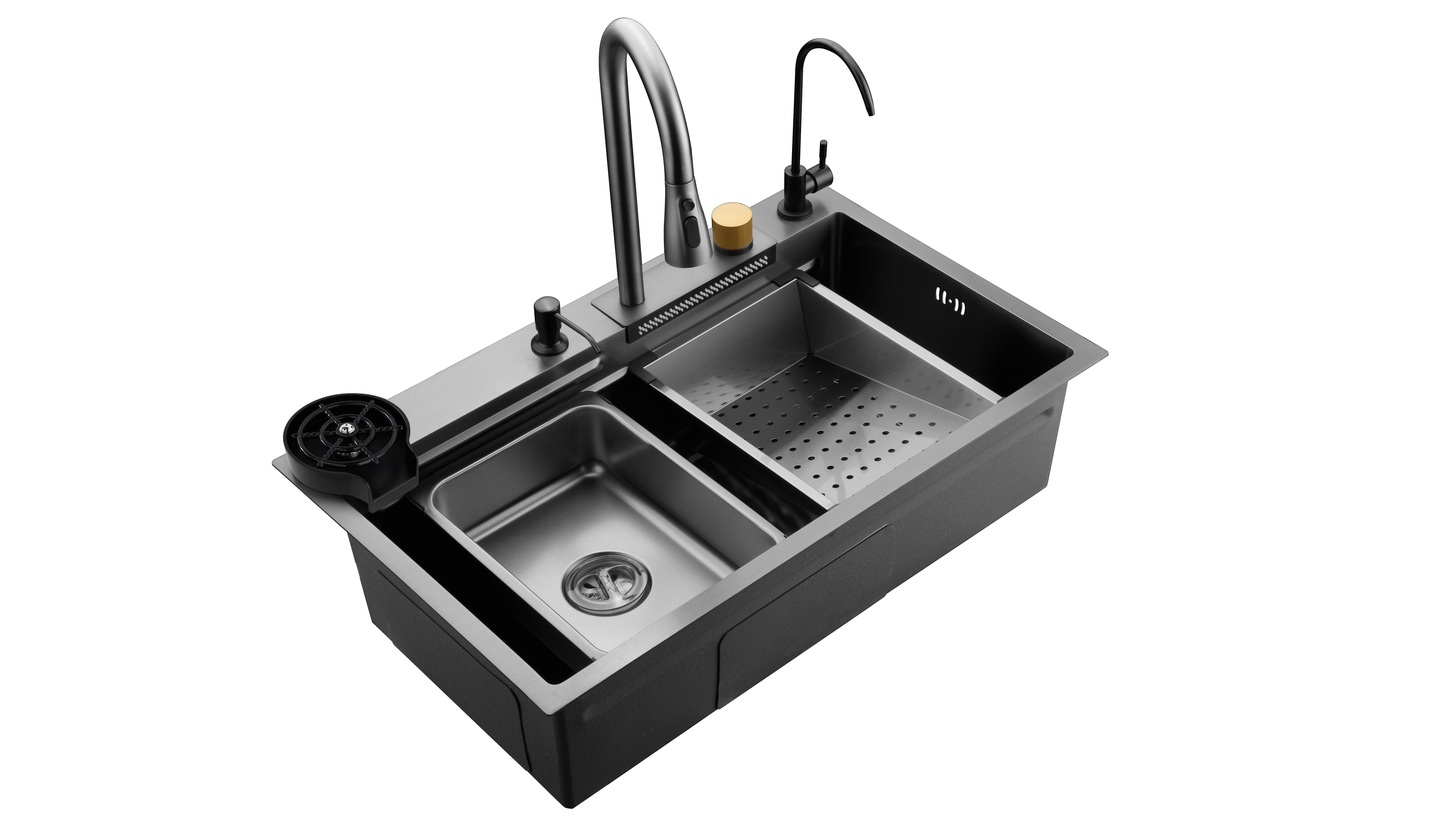 Down Kitchen -Wasserhahn herunterziehen