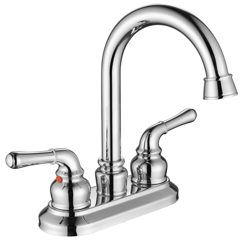 Sly Zink Chrom kaltes heißes Wasserkeramikventilmischhahn Wasserhahn Wasserhahn