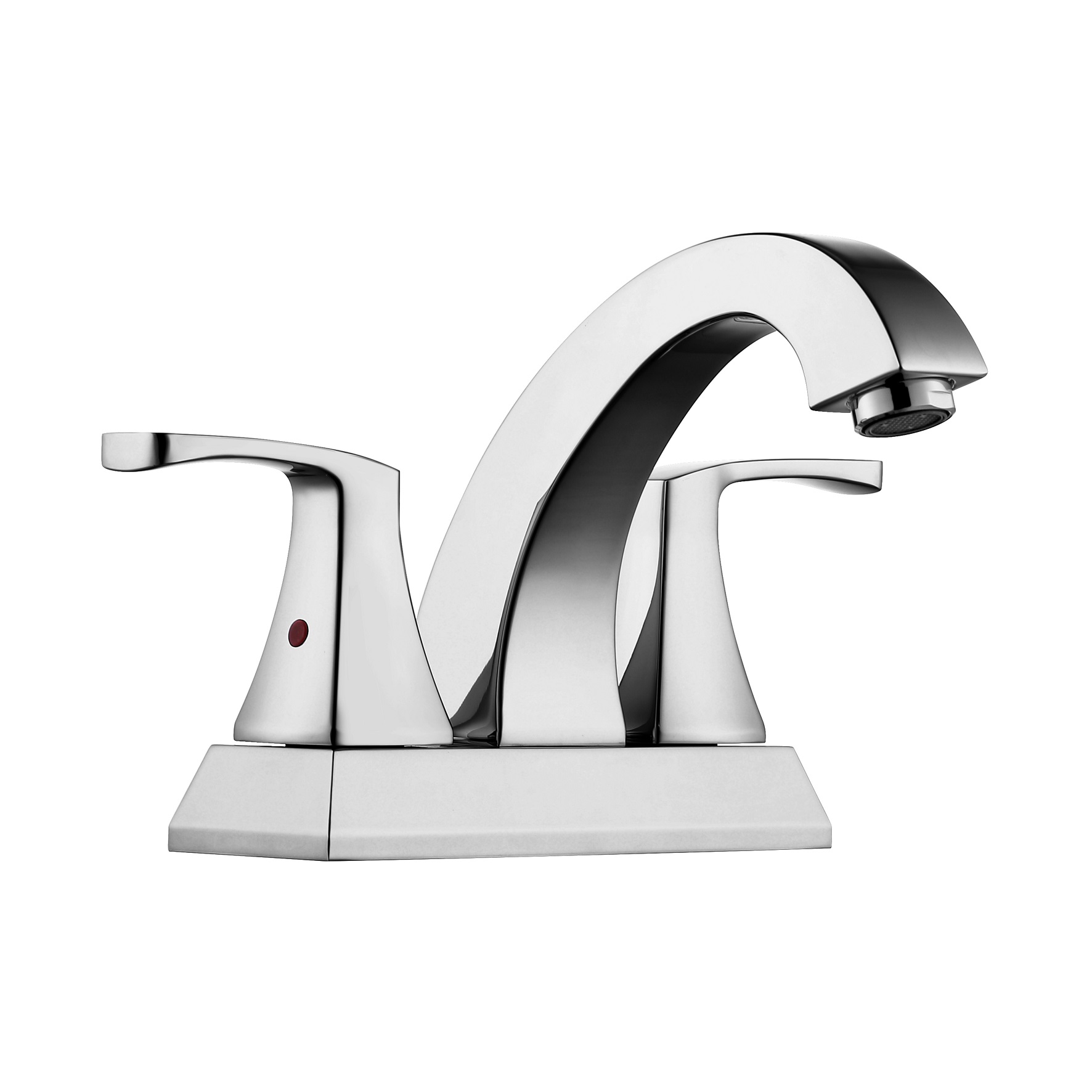 Schlau gebürstete Nickel -Waschbecken Wasserhahn Deck ein Loch Wasserhahn montieren