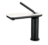 Sly Messing Titanium Gold Eingriff eins Loch moderner Waschbecken Wasserhahn