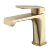 Sly Messing Badezimmer Waschbecken rund Wasserfall Wasserhahn einzelner Hebel Heißer und Kaltmixer Hahn