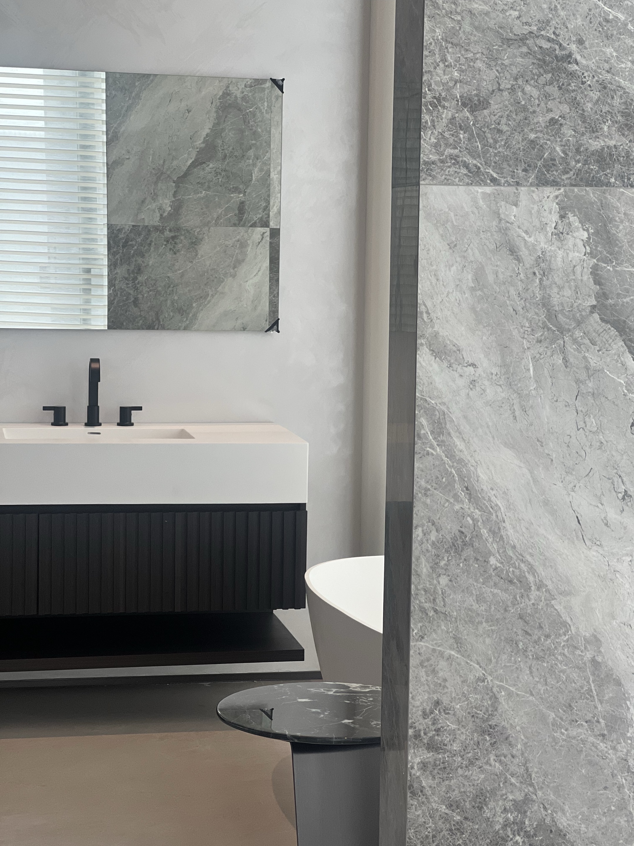 Badezimmerhahn geb&uuml;rstet Nickel