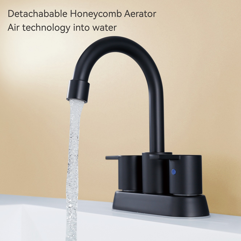 Sly Messing gebürstet Nickel Ein Loch Wasserfallmischer Waschbecken Ein -Tap -Badezimmer -Taps -Becken Wasserhahn