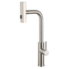 Sly gebürstet Nickel Pull Down Water Tap Eingriff Waschbecken kreatives Design Zwei-in-Eins-Pull-Kücha-Wasserhahn aus