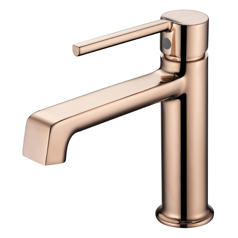 Sly Messing Roségold hochwertiger Badezimmer Wasserhahn heißer kaltes Messing Wasserhahnmixer für Apartmentprojekt