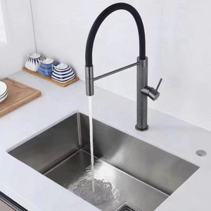Sly Oil gebürstet Zr Gold Küchenspüle Wasserhahn sparen Wasser heiß und kalter Küchenarmatur