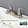 Zwei Griff Badezimmer Luxus Chrom Messing 4 Zoll Wasserhahn Bester Wasserhahn 