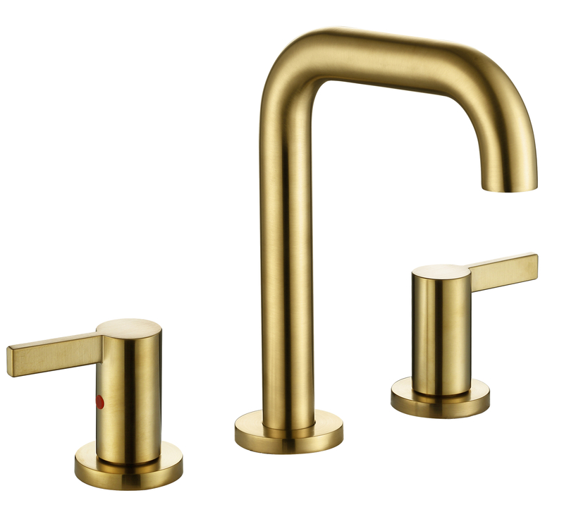 Schlau 8 Zoll weit verbreitete Messingwaschbecken Wasserhahn Waschbecken Waschbecken Mischhahn Wasserhahn Wasserhahn