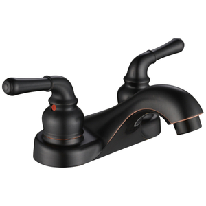 Sly Oil gerieben Bronze Großhandel China Heiße und kaltes Wassermixerdeck montiertes Waschhahn Badezimmer