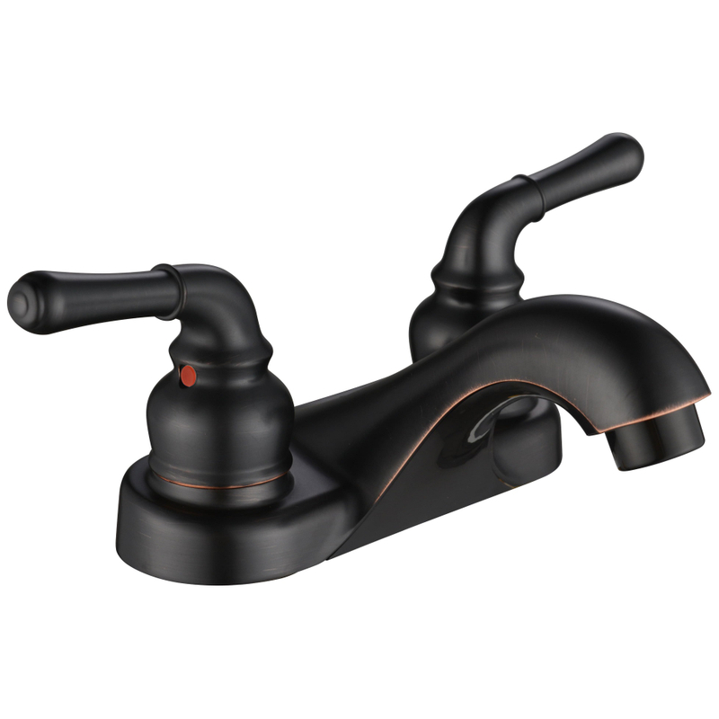 Sly Oil gerieben Bronze Großhandel China Heiße und kaltes Wassermixerdeck montiertes Waschhahn Badezimmer