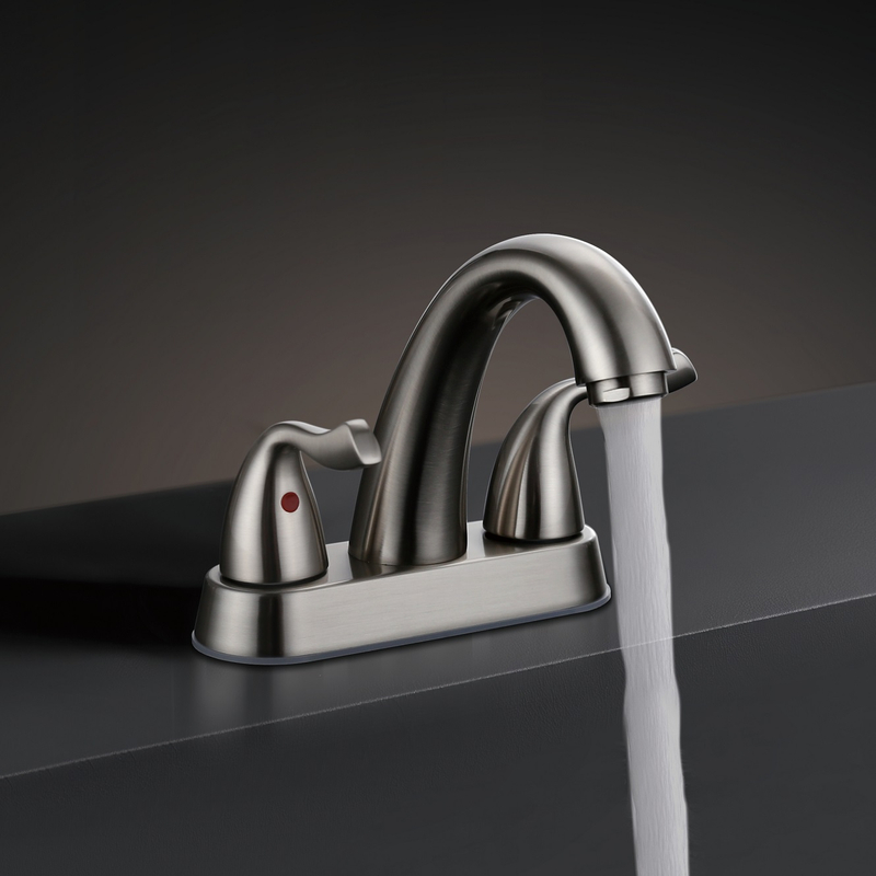 Sly Messing Modern Kitchen Badezimmer Wasserhähne klopfen Beckenmixer mit einem Griffloch