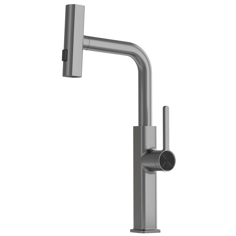 Schlauer flexibler Schlauch Pull Down Fing Waschbecken Tippwand montiert ein kaltes Wasserküchenarmatur