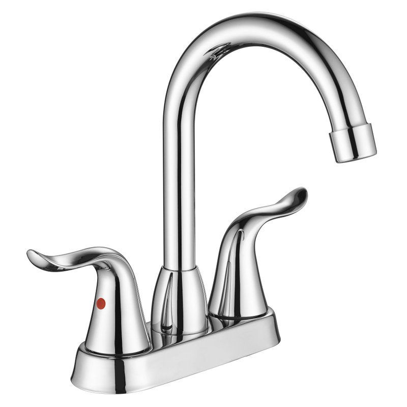 Samliyu Messing gebürstet Nickel Wassersteuerungsbecken Badezimmer Wasserhahn