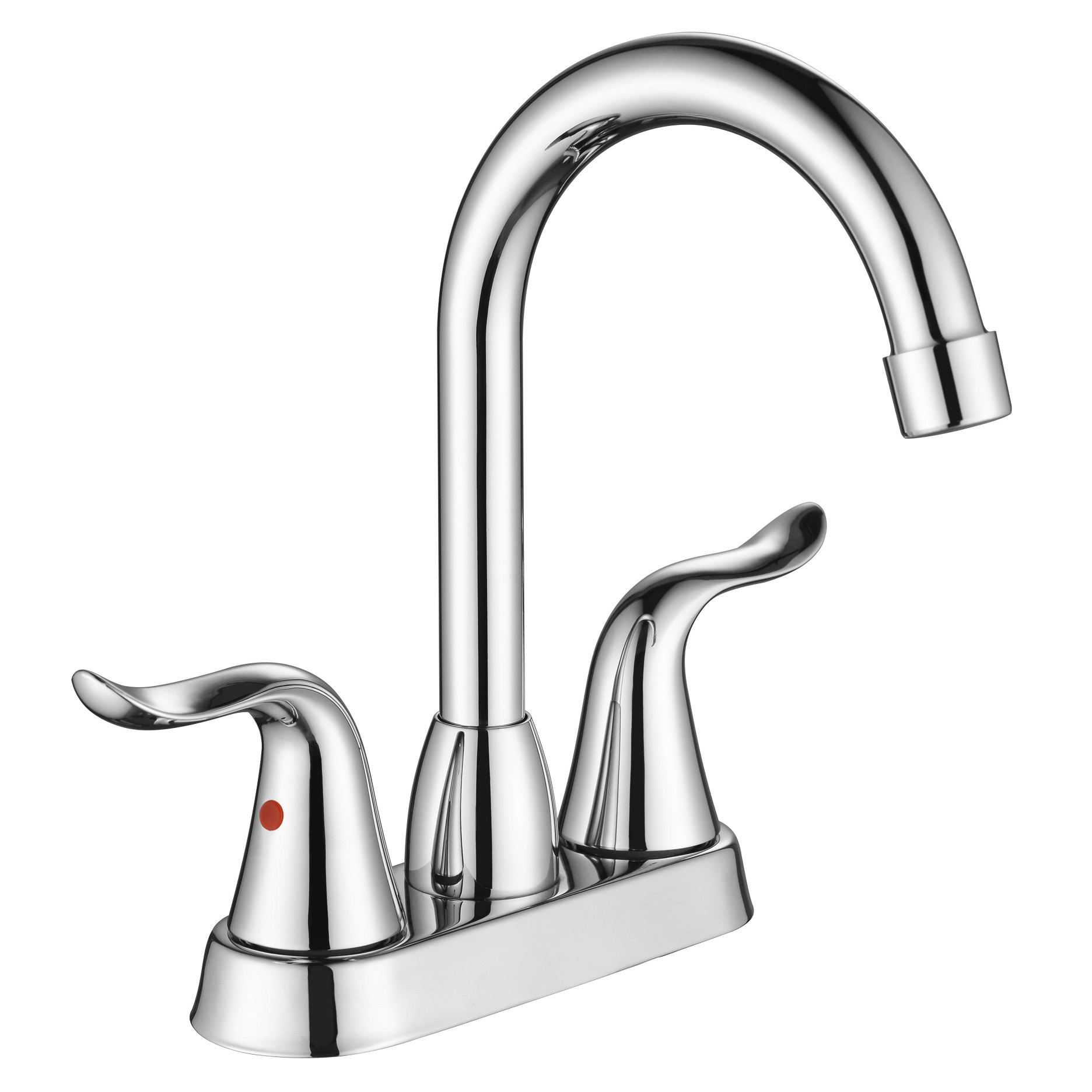 Samliyu Messing gebürstet Nickel Wassersteuerungsbecken Badezimmer Wasserhahn