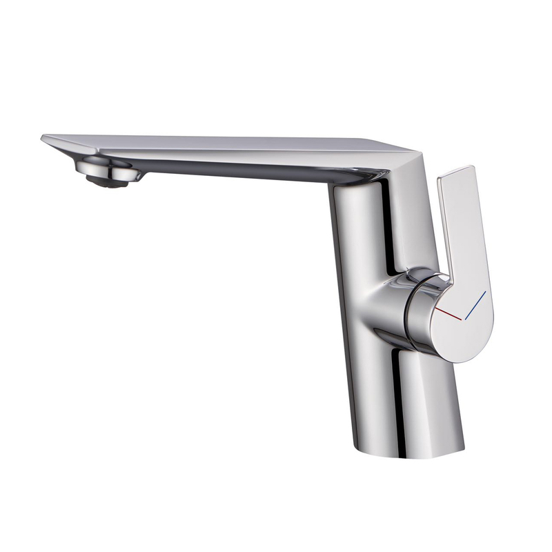 Schlaues Messing Mattschwarz Nickel gebürstete Oberfläche Einer Loch Waschbecken Wasserhahn auf Lager
