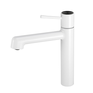 Sly Messing Matt Weiß Bester Preis Einer Hebel Heißer und kaltes Wassermischer Wasser Badezimmer Basin Wasserhahn