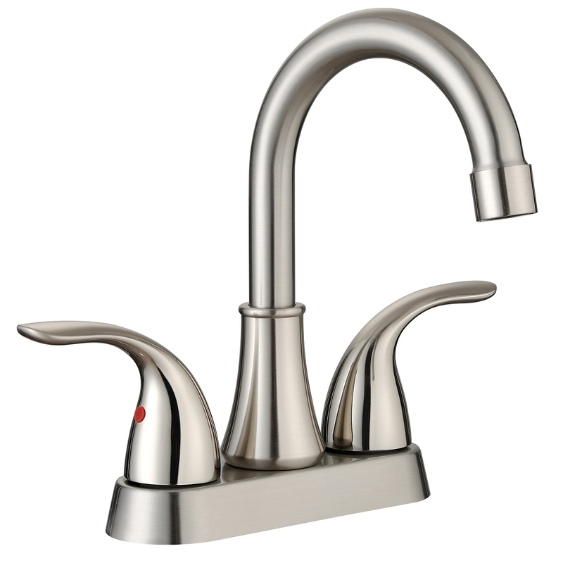 Sly Badezimmer Wasserhahn gebürstet Nickel Waschbecken Wasserhahn Eitelkeitshahn Wasserhahn