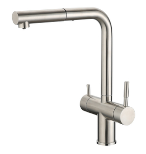 Sly Filter Wasser gebürstet Nickel Küchenarmatur Großhandel 3 -Wege Pure Water Küchenhahn