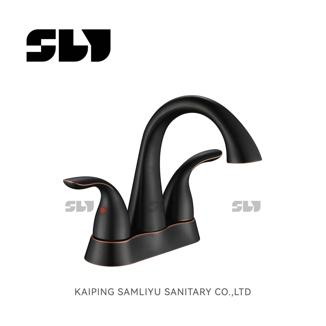 schwarzer Badezimmerhahn