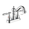 SLY Moderner Luxus-Doppelgriff-Waschtischarmatur Badezimmerarmatur 4-Zoll-Wasserhahn 