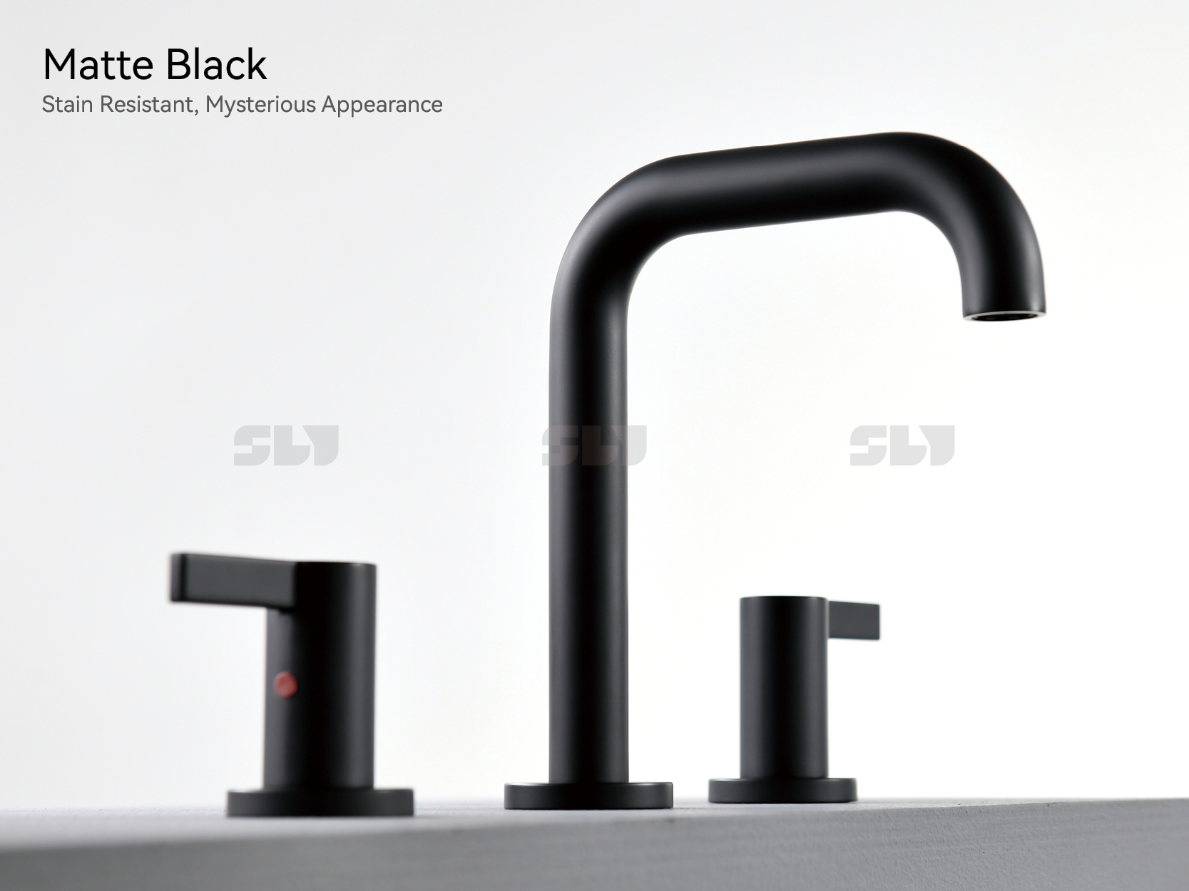 8 Zoll weit verbreiteter Wasserhahn