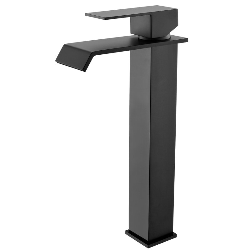 Schlaues mattes schwarzes, einzelnes Loch montiertes Messin