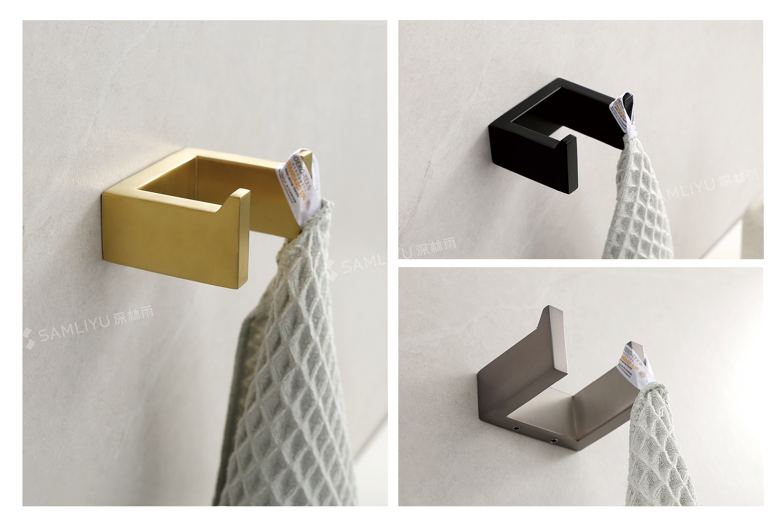 Doppelter Handtuchhaken