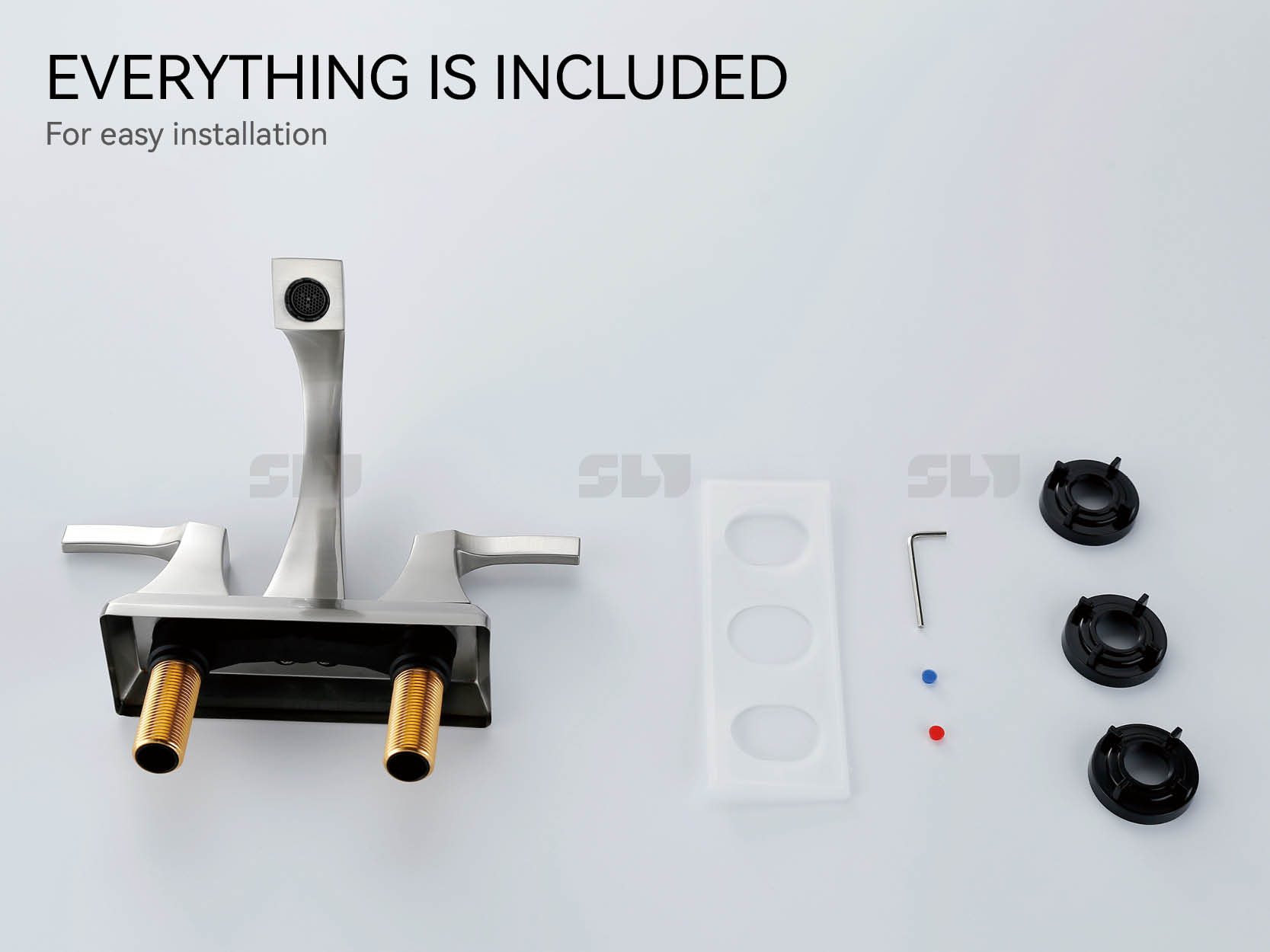 Wasserhahn f&uuml;r hei&szlig;es/kaltes Becken