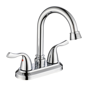 Sly Zink Chrom Neues Design Dual Control Badezimmer Becken Wasserhahn kaltes heißes Wasser