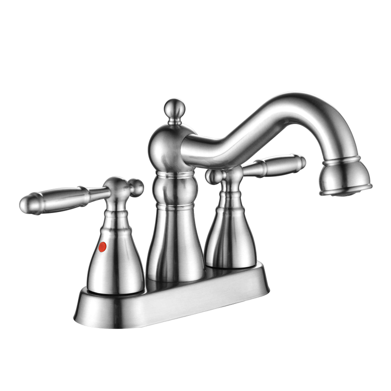 Sly Messing Chrom gut gemachtes Wasserkabelmischer Badezimmer Kalt & heißes Beckenarmaturen