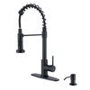 Schlaues Ausziehen von Küchenmischer Wasserhahn Sprühkopf Ersatz gebogen 304 Pull Down Kitchen -Wasserhahn gezogen