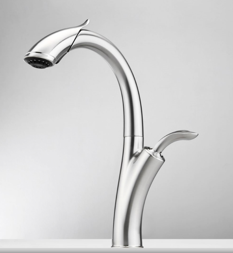 K&uuml;chensp&uuml;len und Wasserh&auml;hne