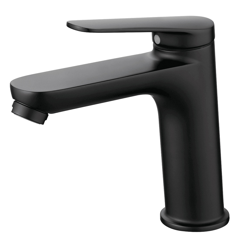 Sly Chrom Square Design Single Cold Tap Black Becken Wasserhahn Badezimmer Tap Zinklegungsspüle