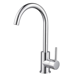 Schlauer moderne Spülbecken Wasserhahn einzelner heißer und kalter Wasserhahn gebürsteten Nickelarmatur für Küchenspüle
