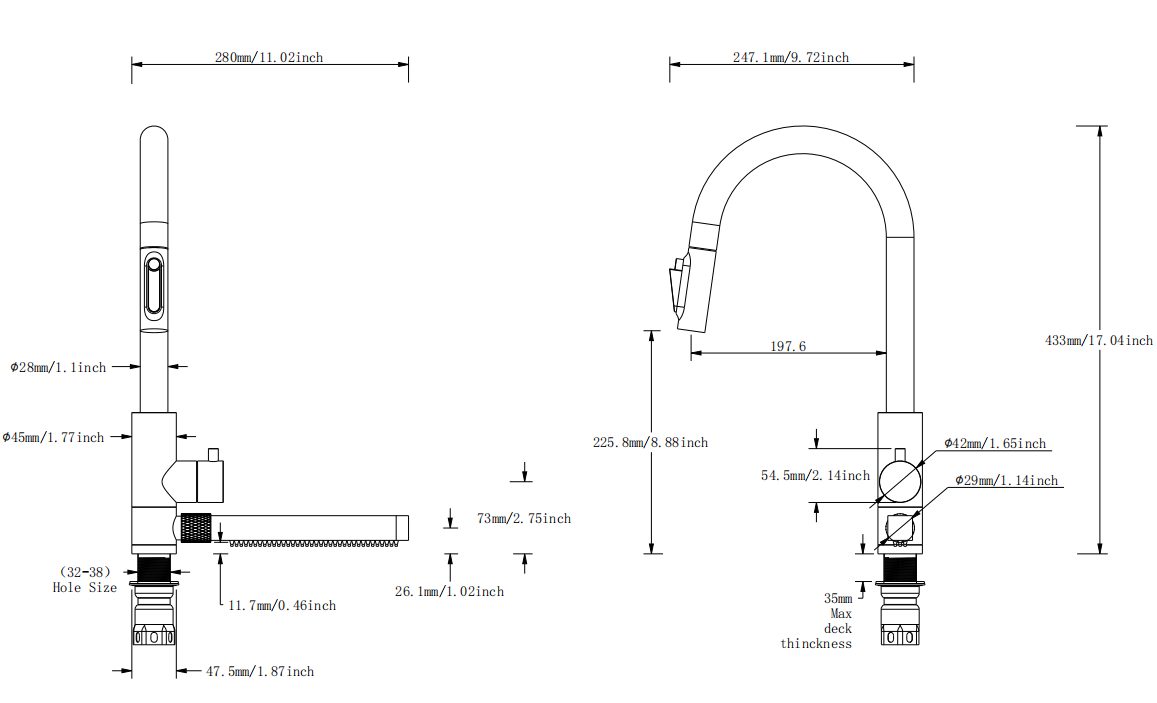 umschalten Spray Diverter K&uuml;chenarmaturen 