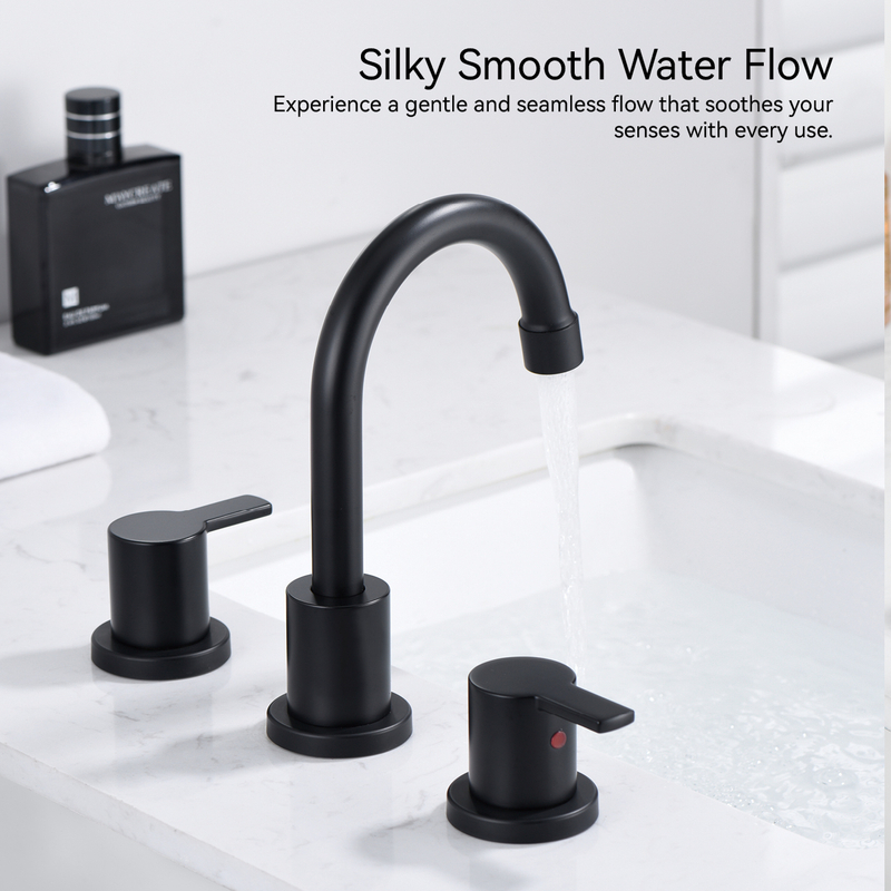 Schlauer Cupc Doppelgriff Wasserhahn Badarmatur 8 Zoll Badezimmer Wasserhähne 