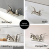 Sly gebürstet Nickel Neues Design Luxus Badezimmer Taps Mixer Waschbecken Wasserhahn