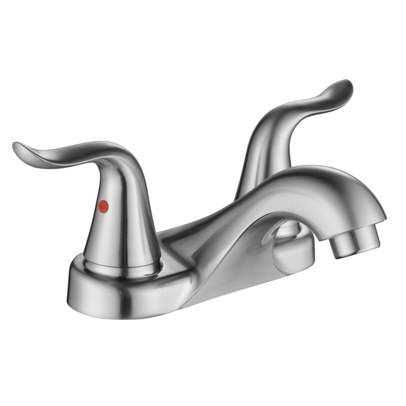 Sly Hot verkauft Luxuschrom -Messing 4 'zwei Griffarmaturen