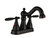 Schlauer moderner Luxus Doppel -Griff -Becken Wasserhahn Badezimmer TAP 4 Zoll Wasserhahn 