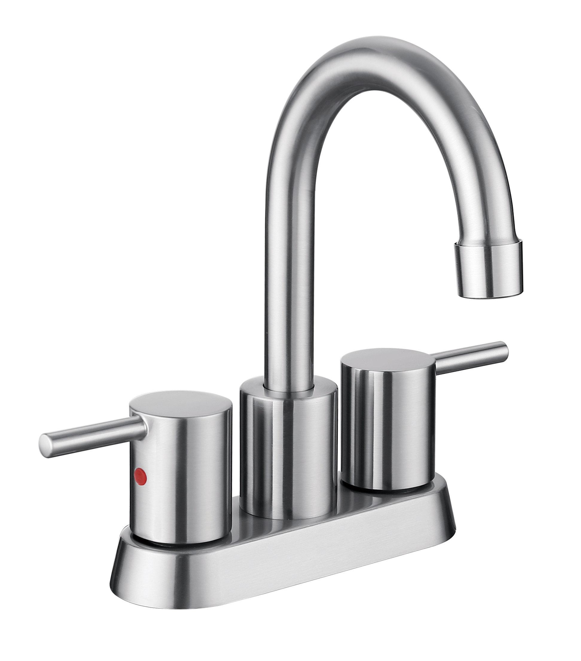 Sly Sanitary Ware gebürstete Waffe Metallgrau Cupc Bad Waschbecken Wasserhahn Wasserhahn